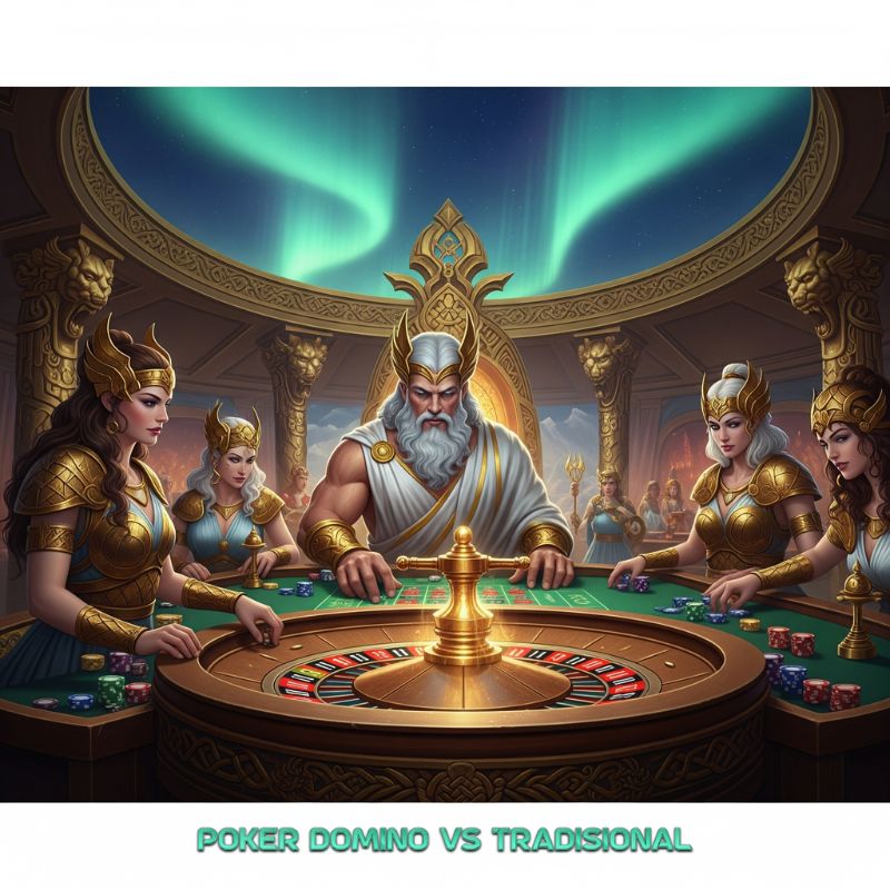 Poker Domino Vs Tradisional